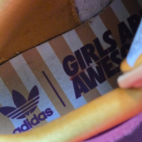 Adidas Triple Platform Los Angeles Lakers Sneakers Missing Snap Toppers Size 7.5 - Picture 15 of 16